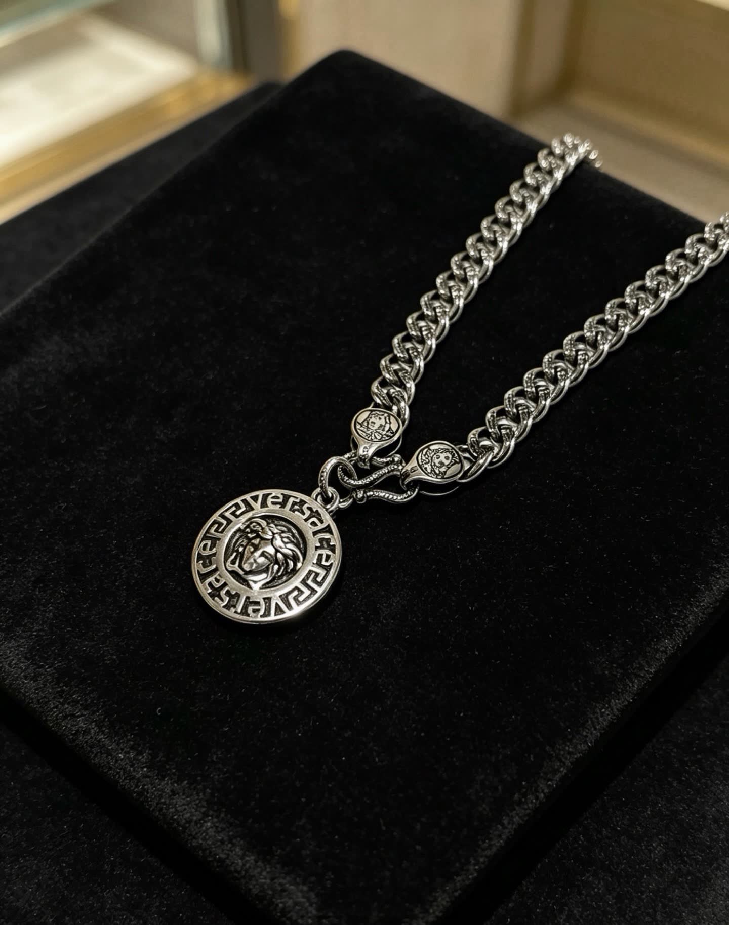 Versace Medusa Chain Necklace