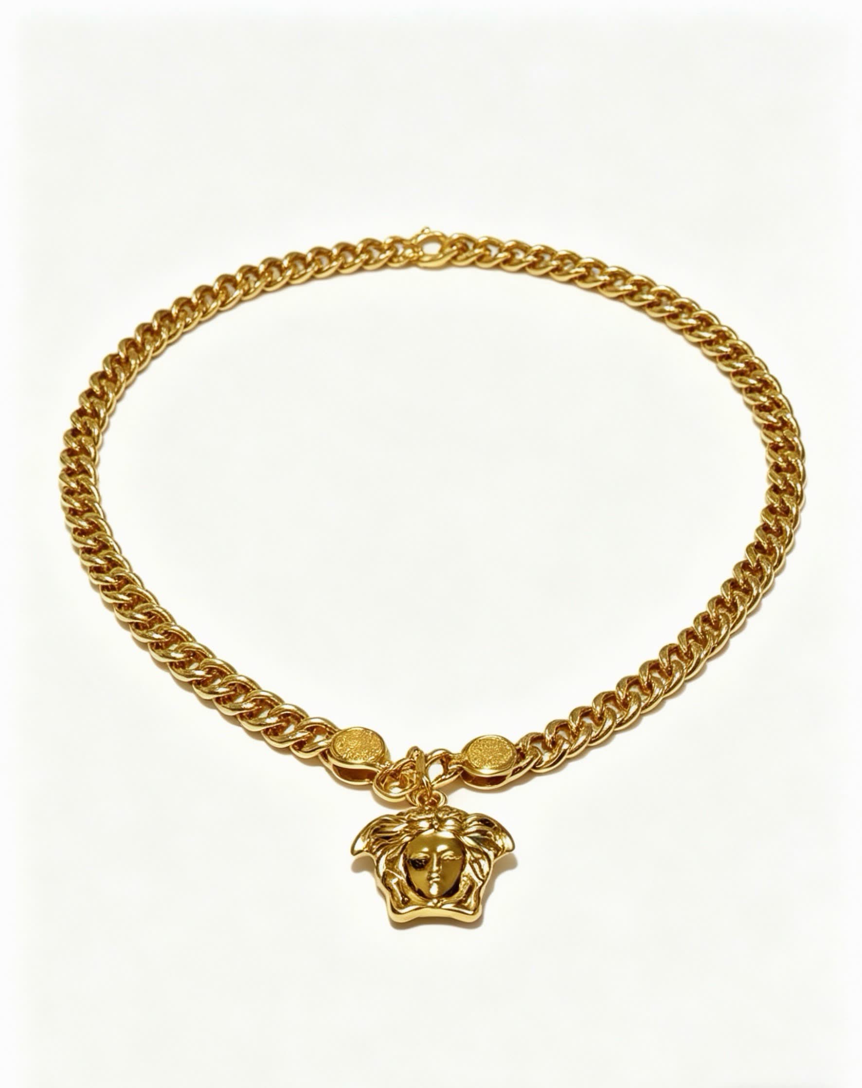 Versace Medusa Chain Necklace