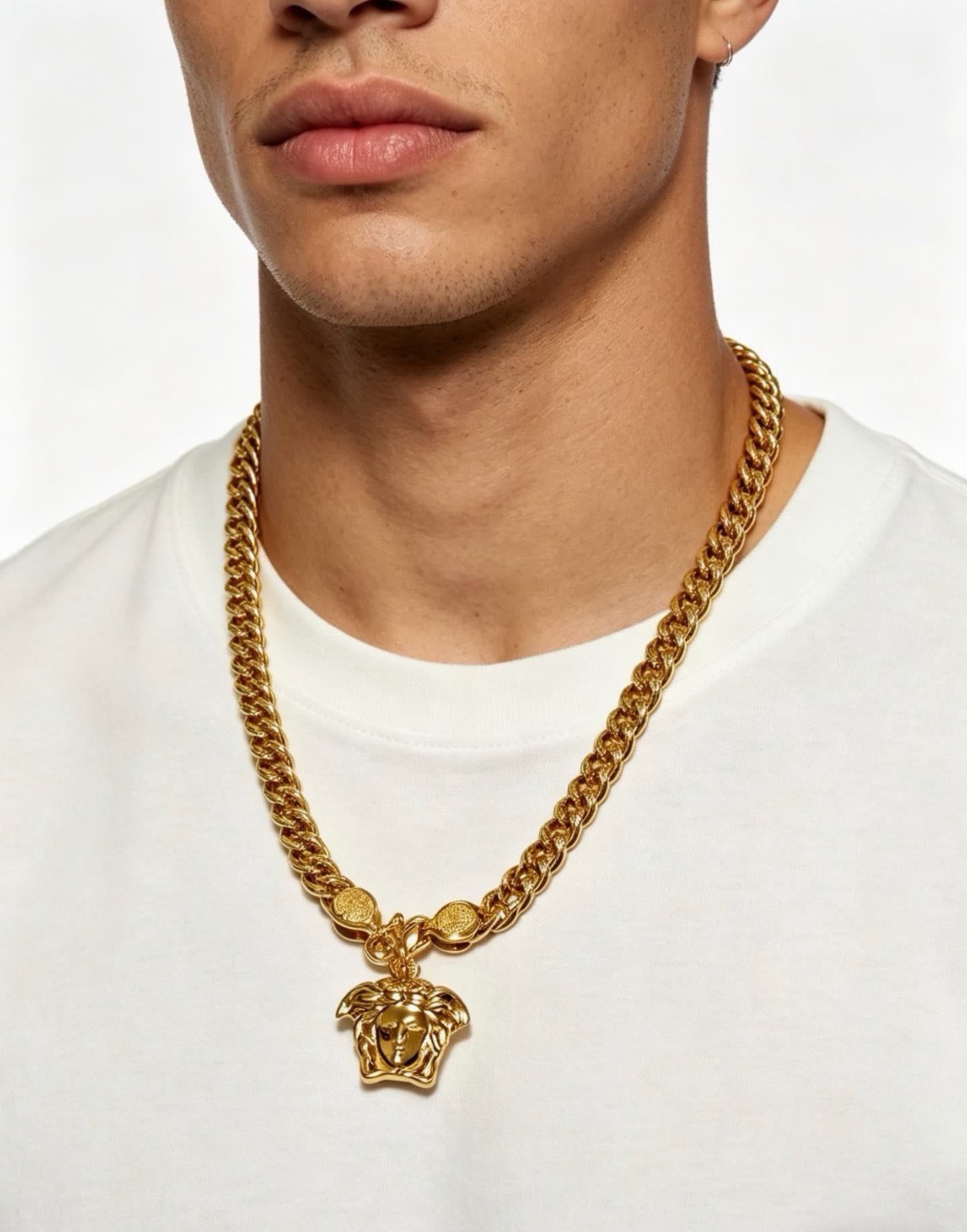 Versace Medusa Chain Necklace