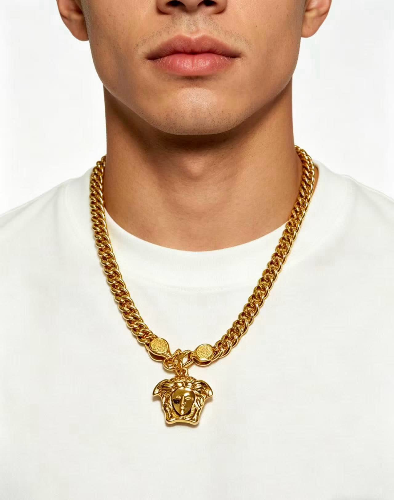 Versace Medusa Chain Necklace