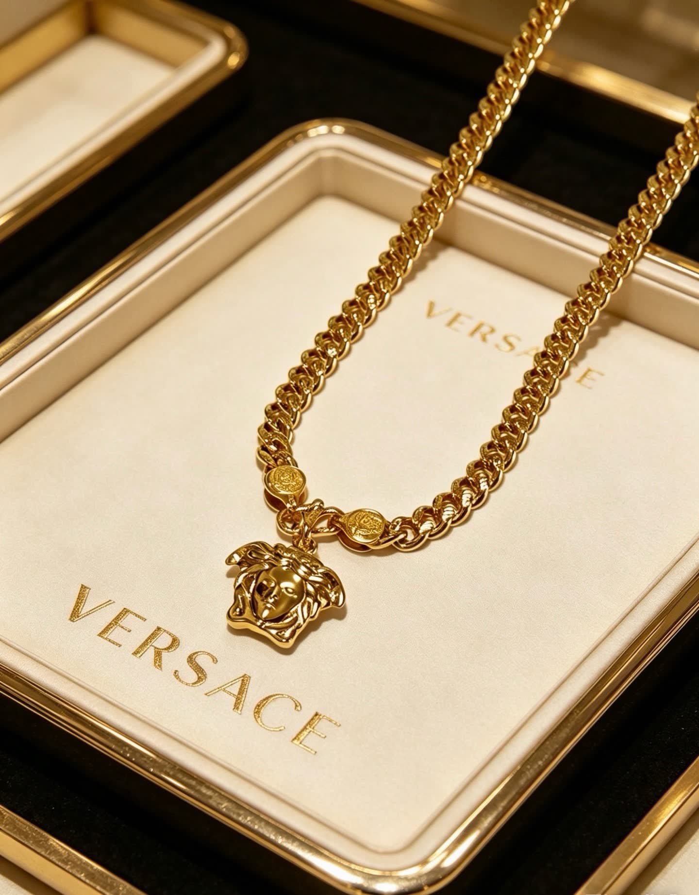Versace Medusa Chain Necklace