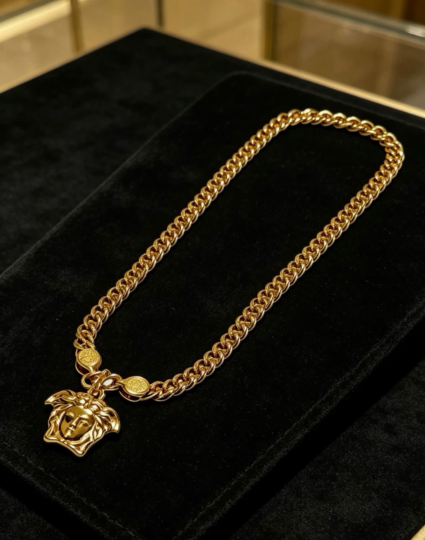 Versace Medusa Chain Necklace