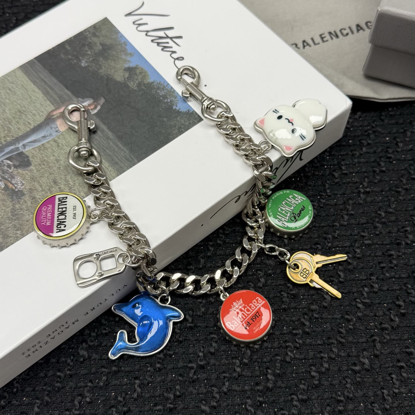 Balenciaga Charm Bracelet