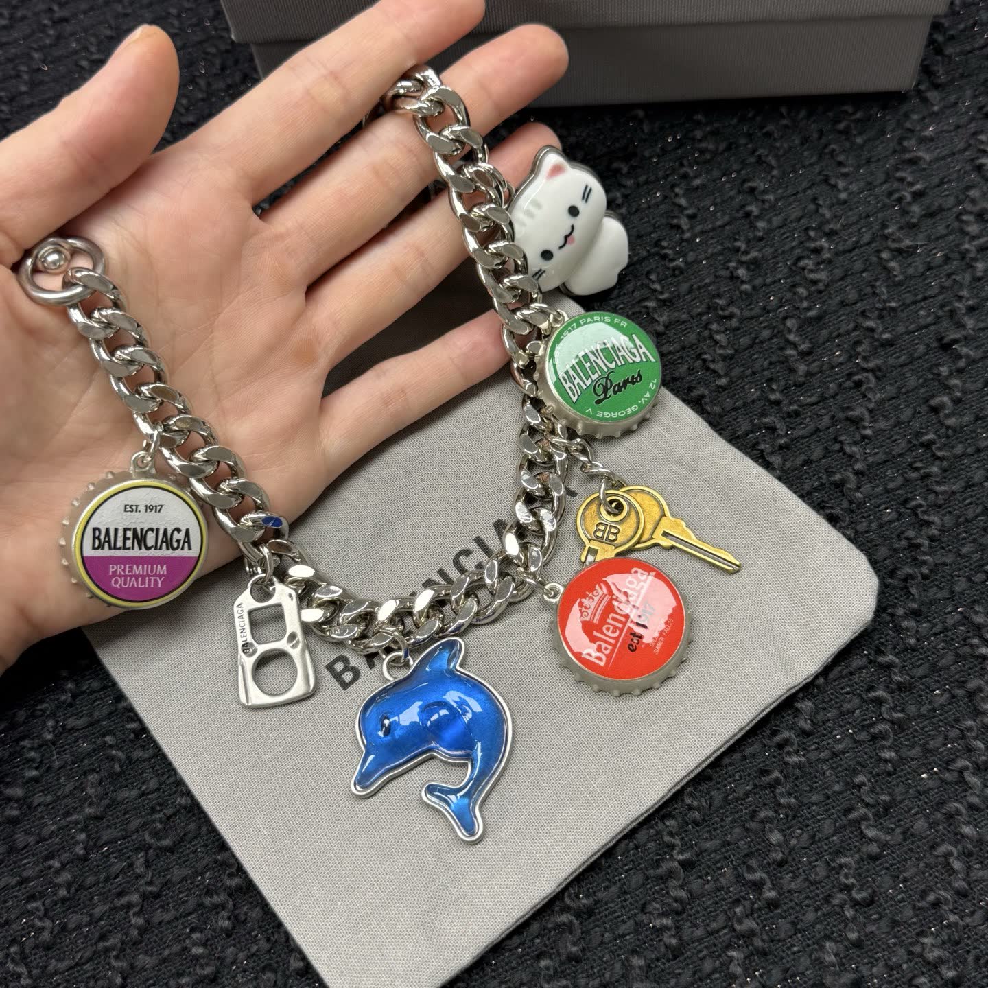Balenciaga Charm Bracelet