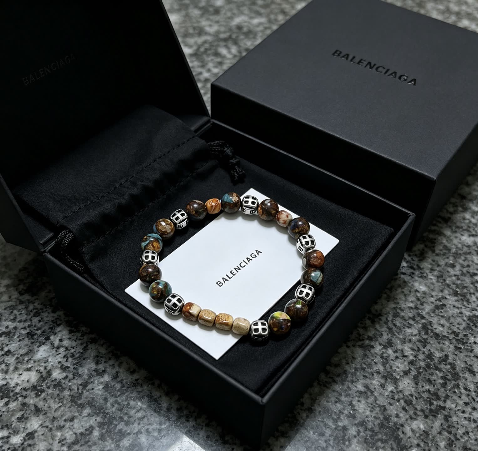 Balenciaga Multicolored Beaded Bracelet