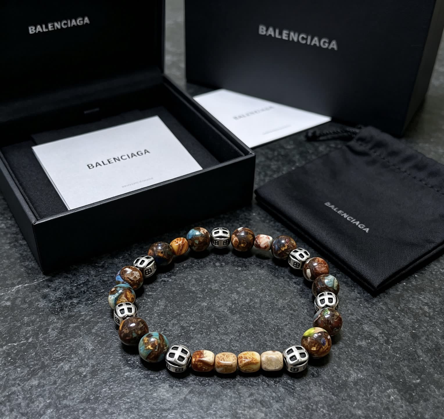 Balenciaga Multicolored Beaded Bracelet