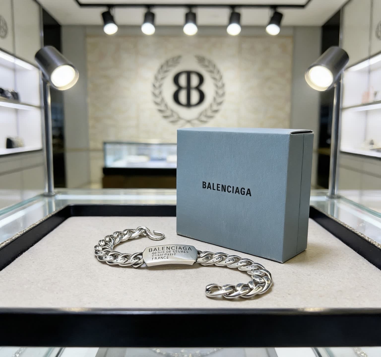 Balenciaga Silver Bracelet