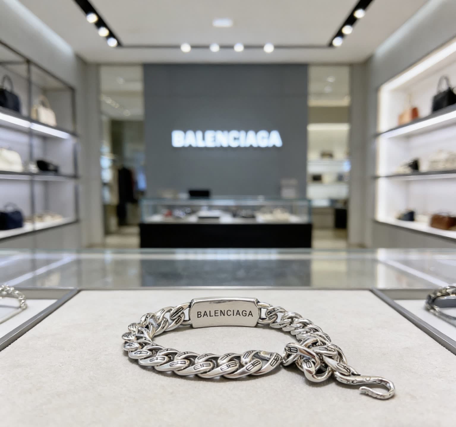 Balenciaga Silver Bracelet