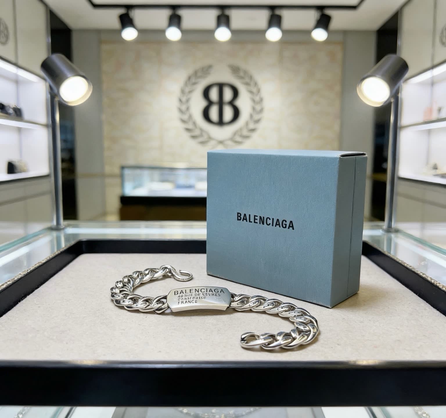 Balenciaga Silver Bracelet
