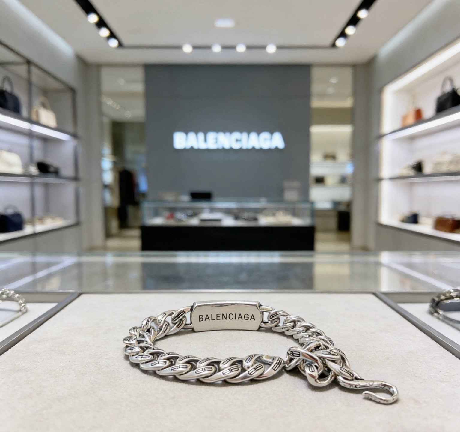 Balenciaga Silver Bracelet