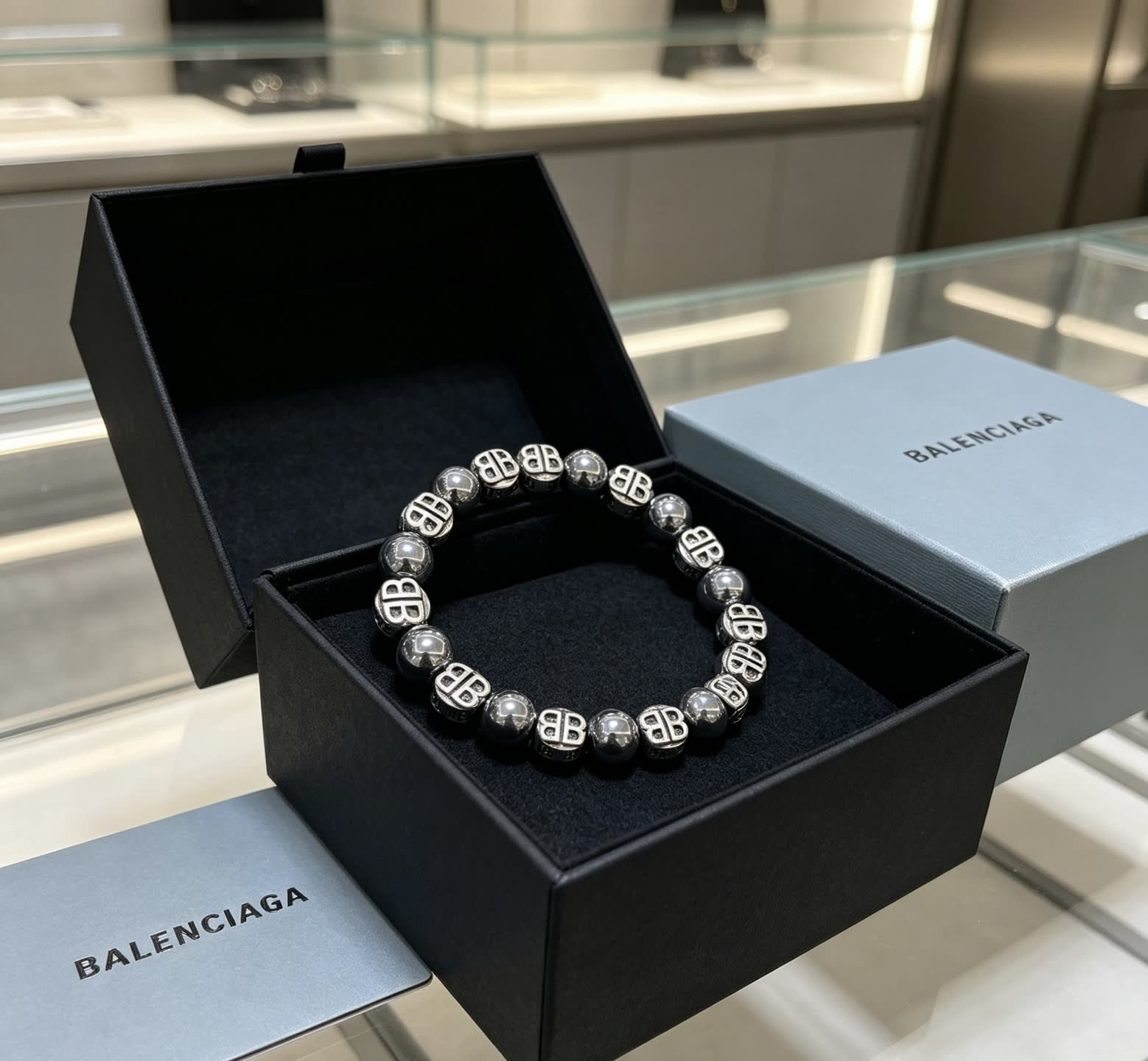 Balenciaga Logo Bracelet