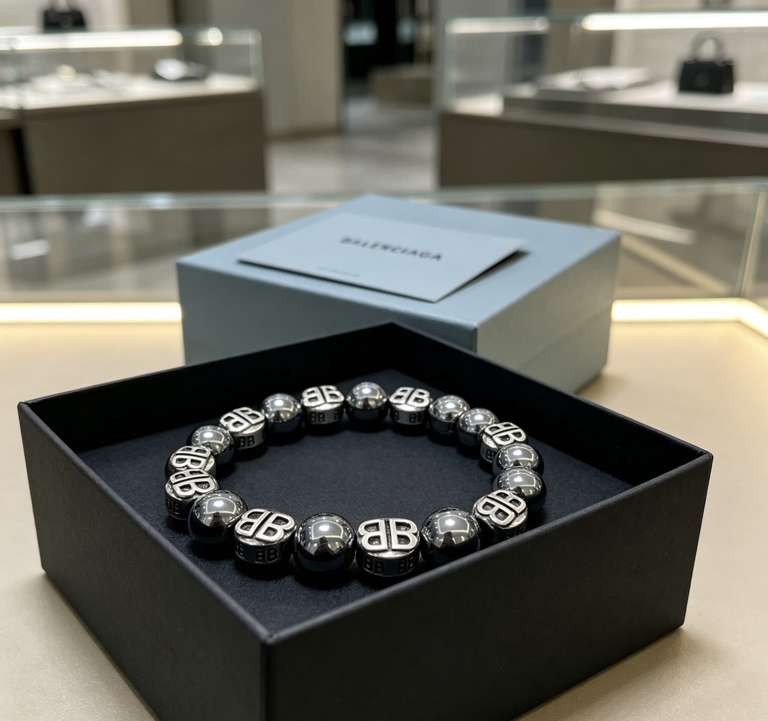 Balenciaga Logo Bracelet