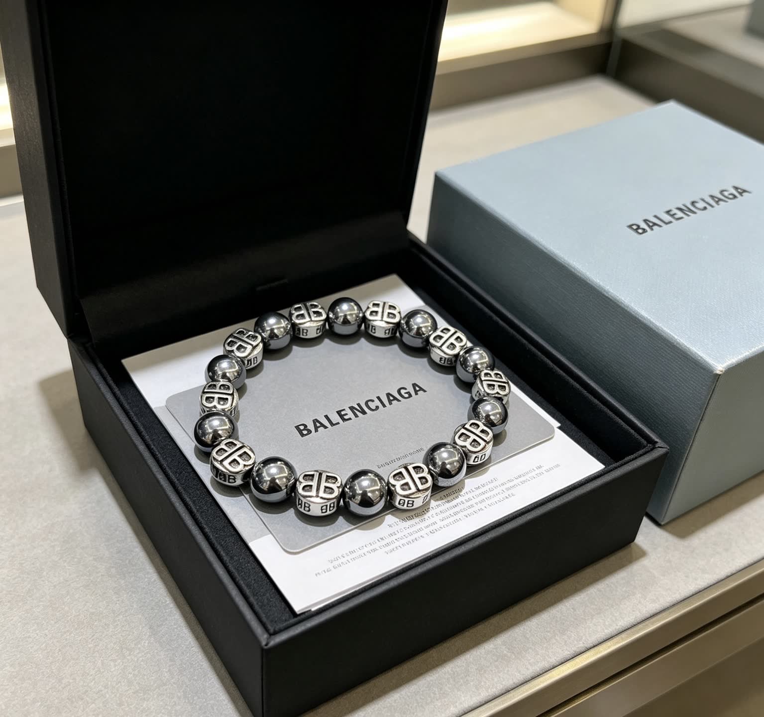 Balenciaga Logo Bracelet