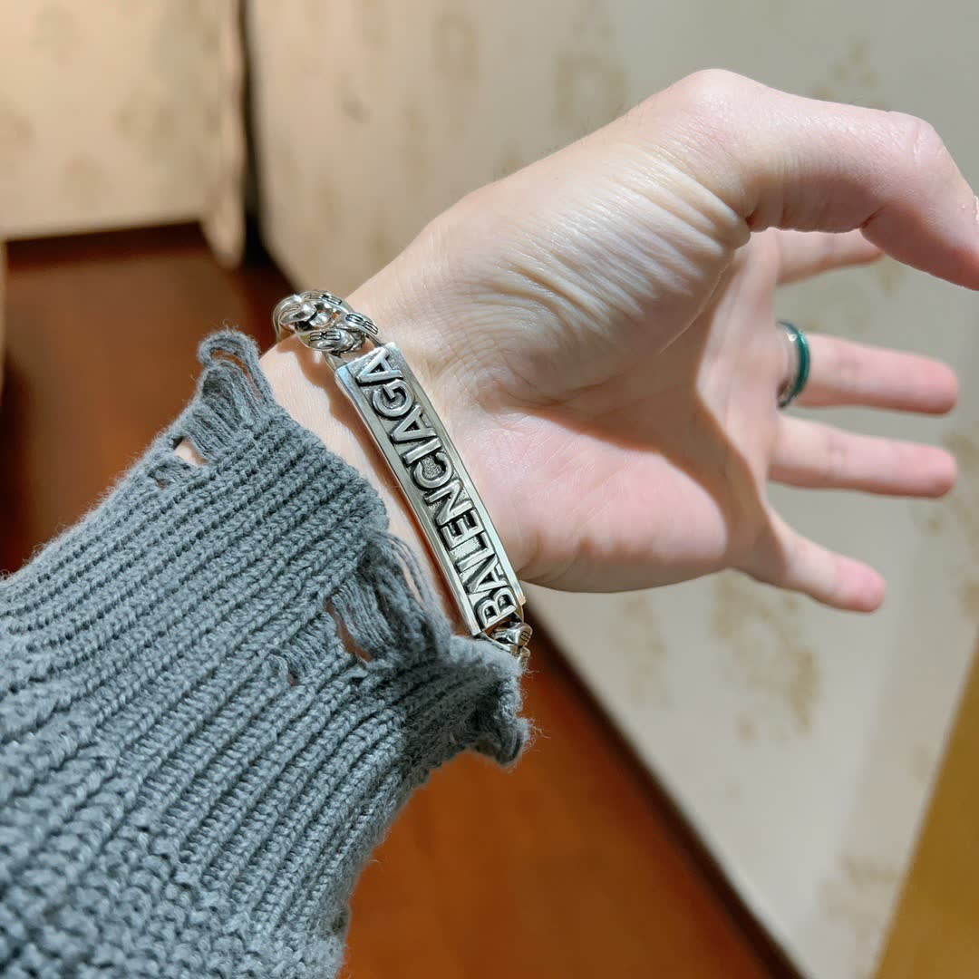 Balenciaga Silver Bracelet