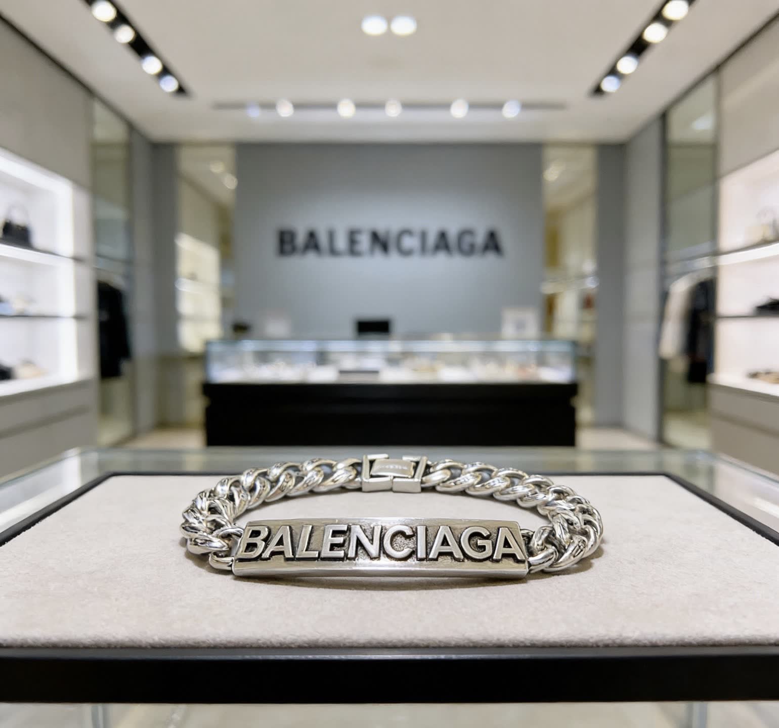Balenciaga Silver Bracelet