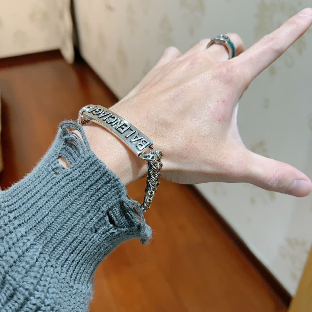 Balenciaga Silver Bracelet