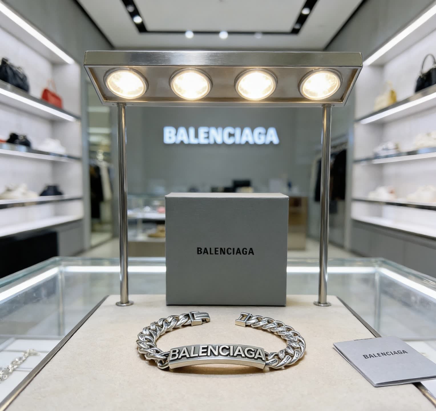 Balenciaga Silver Bracelet