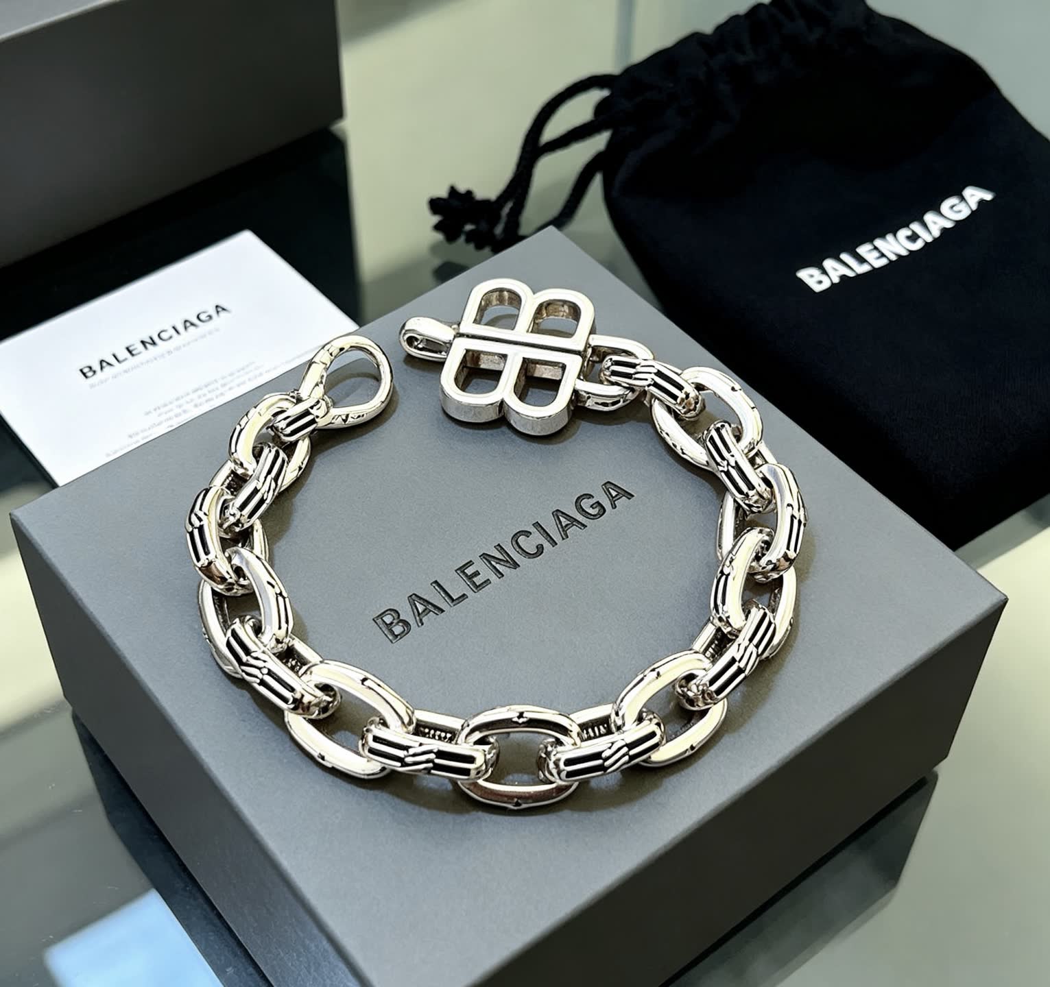 Balenciaga Silver Bracelet Balenciaga Silver Bracelet