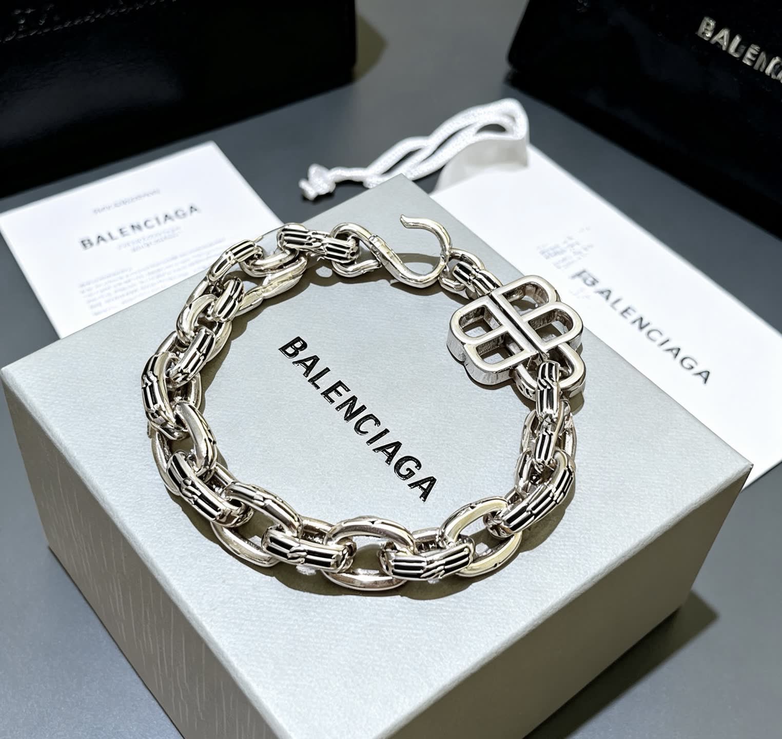 Balenciaga Silver Bracelet