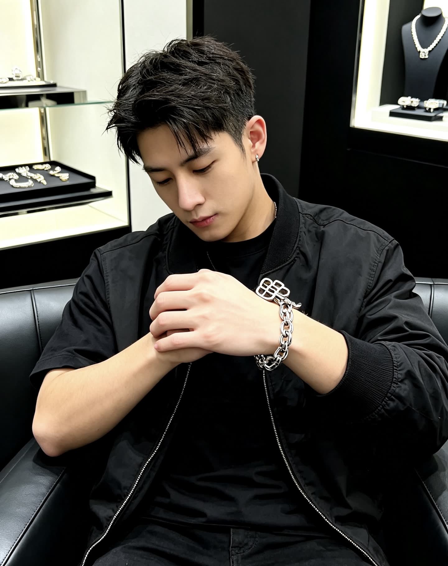 Balenciaga Silver Bracelet