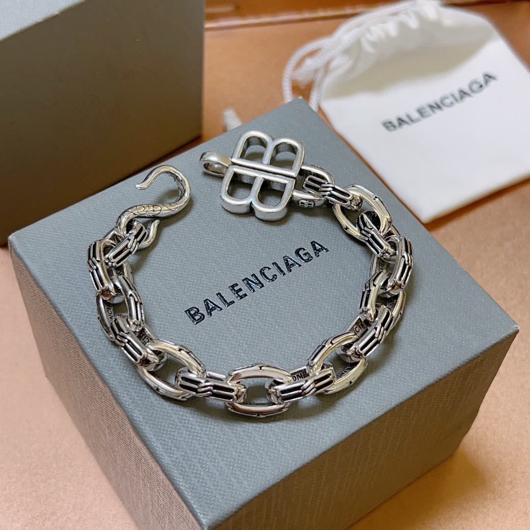 Balenciaga Silver Bracelet