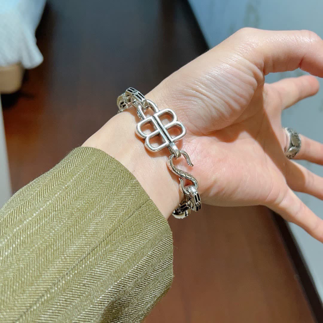 Balenciaga Silver Bracelet
