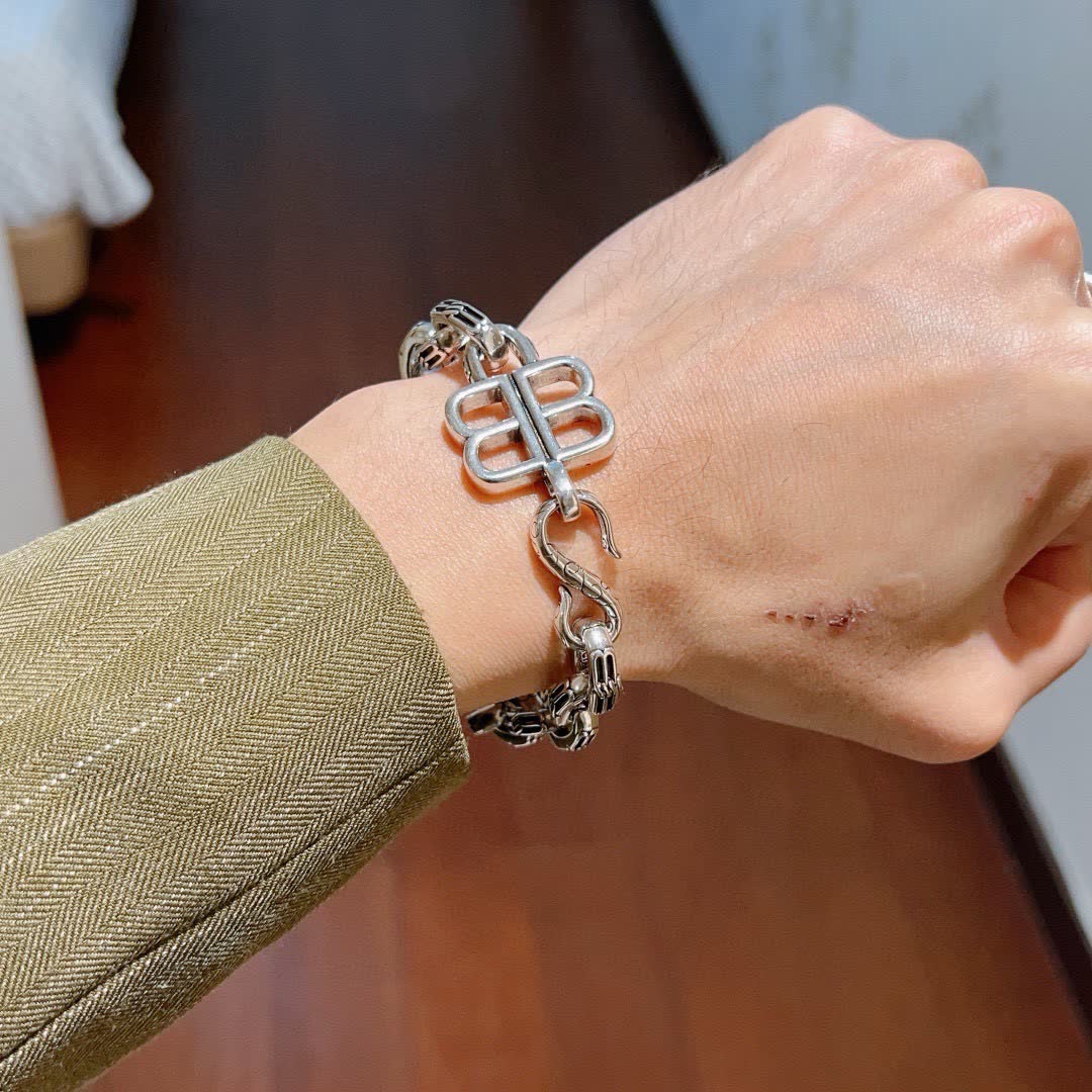 Balenciaga Silver Bracelet