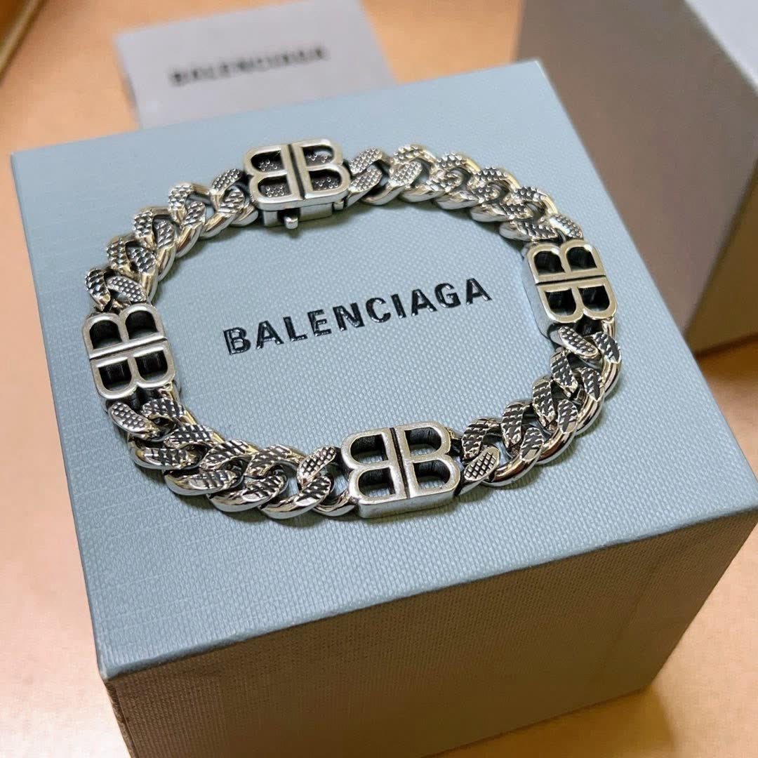 Balenciaga Silver 'BB' Bracelet Balenciaga Silver 'BB' Bracelet