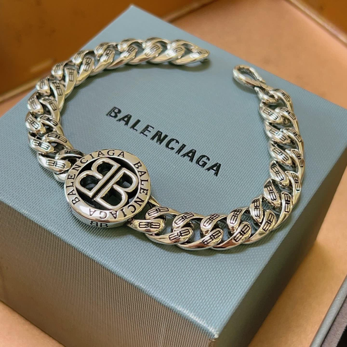 Balenciaga Silver Bracelet