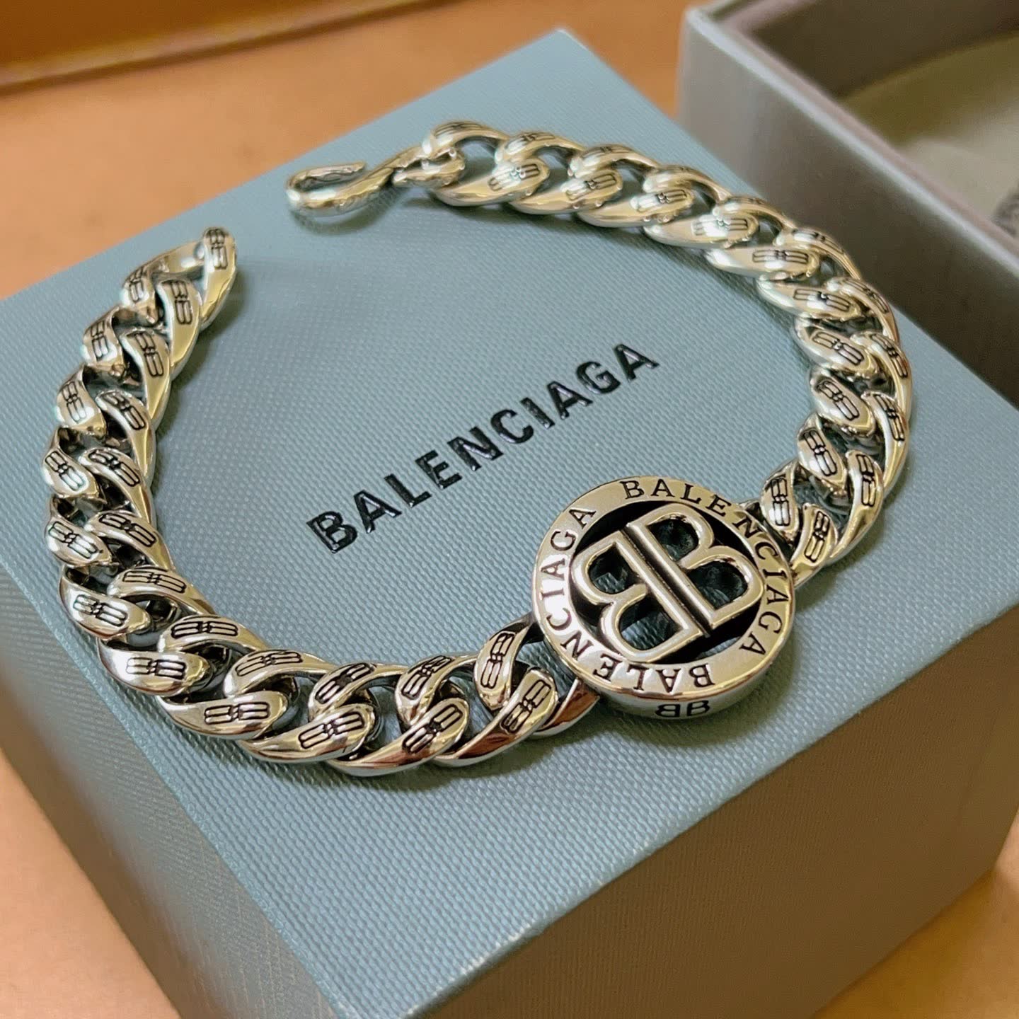 Balenciaga Silver Bracelet