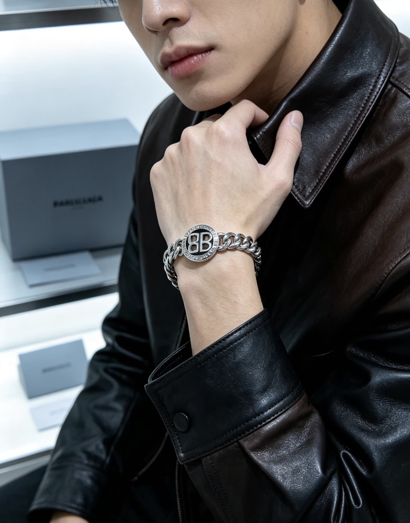 Balenciaga Silver Bracelet