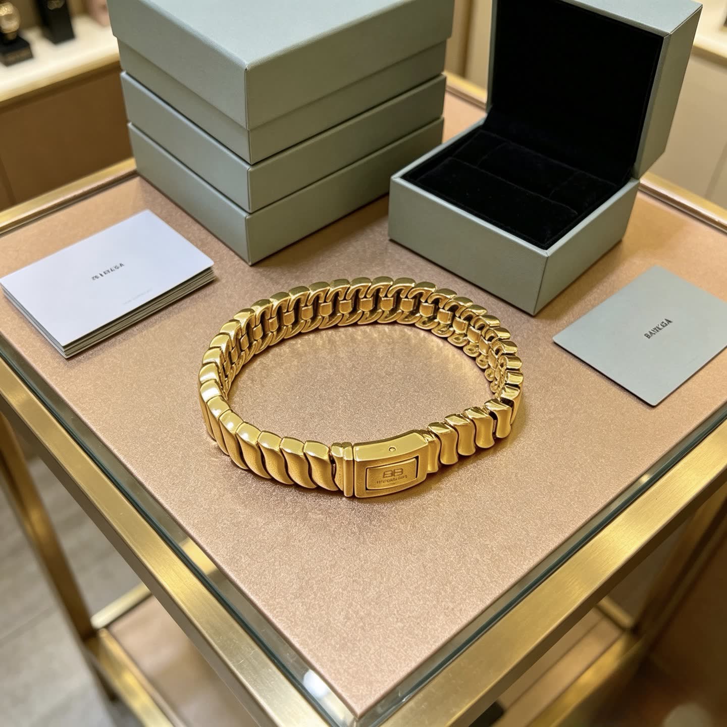 Balenciaga Gold Bracelet Balenciaga Gold Bracelet