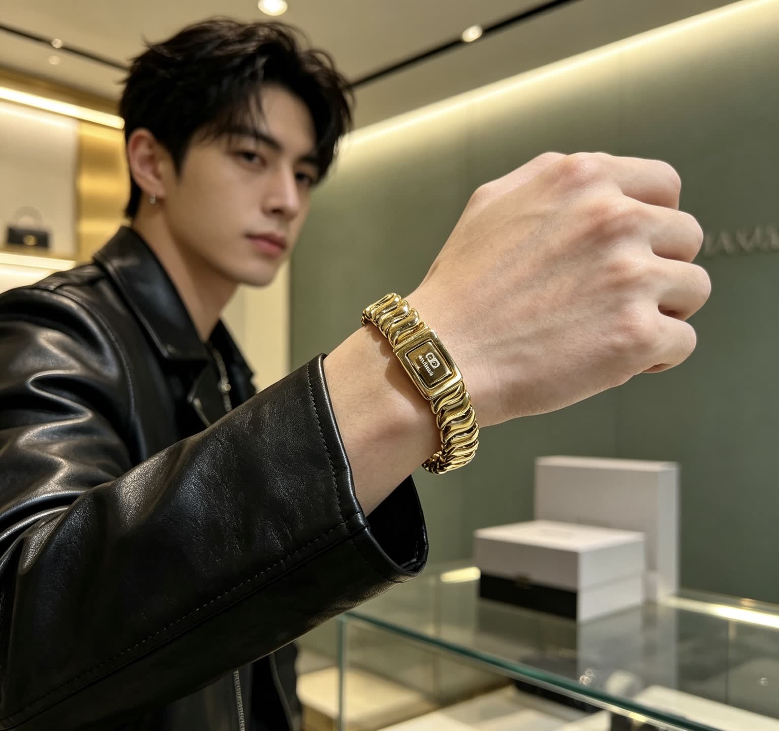 Balenciaga Gold Bracelet