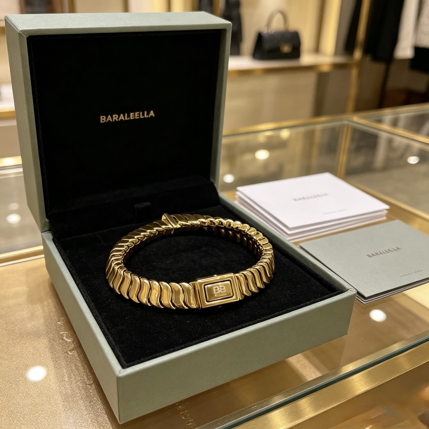 Balenciaga Gold Bracelet