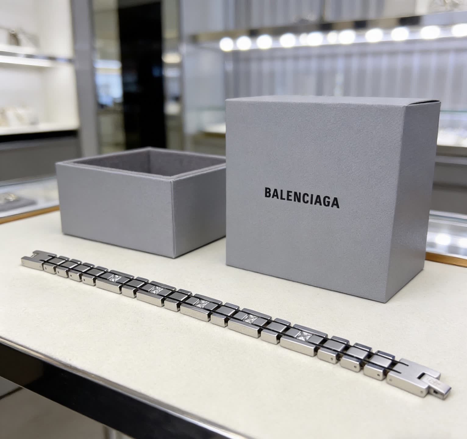 Balenciaga Silver Bracelet