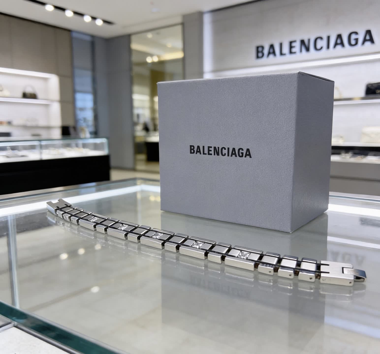 Balenciaga Silver Bracelet