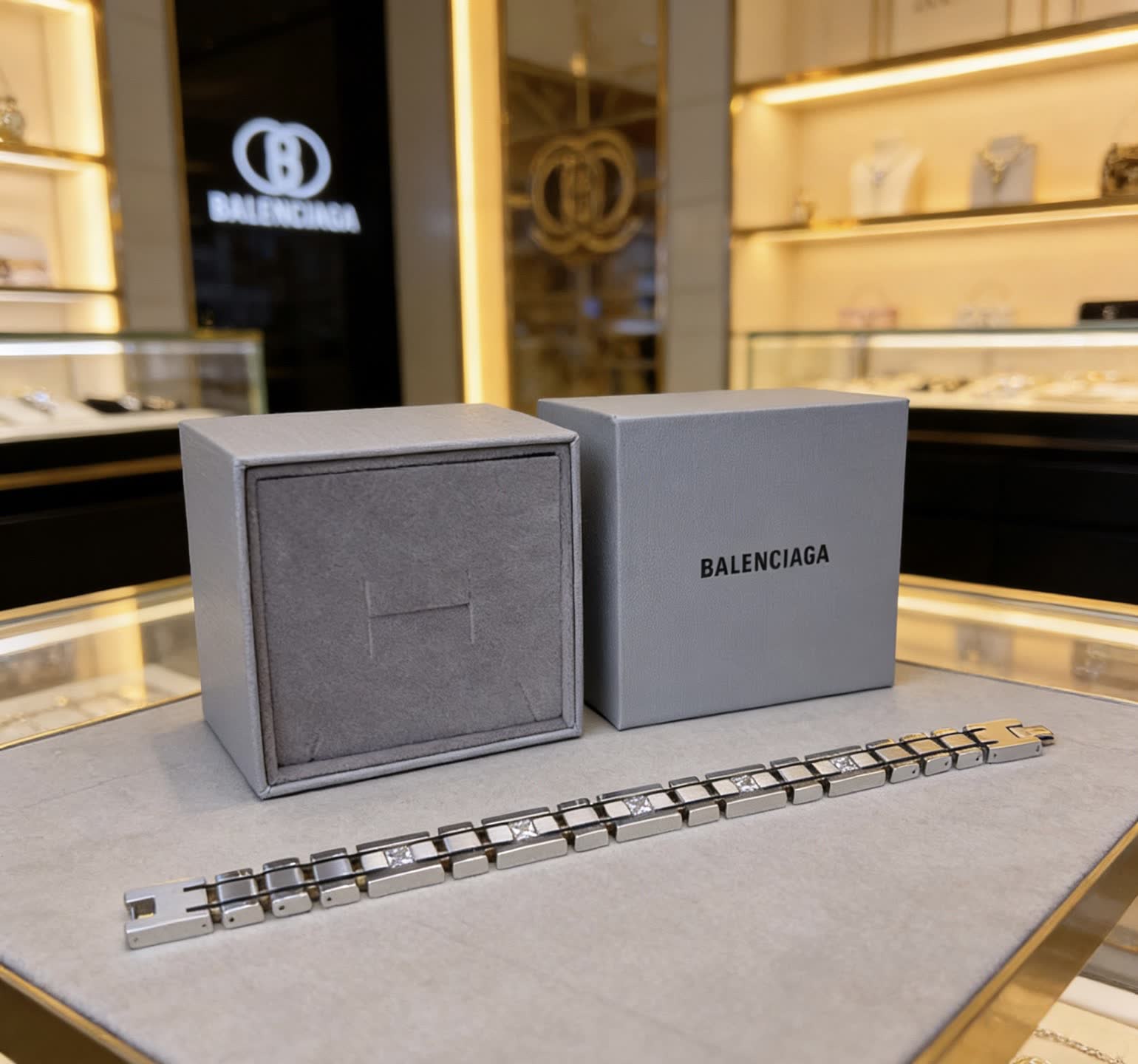 Balenciaga Silver Bracelet