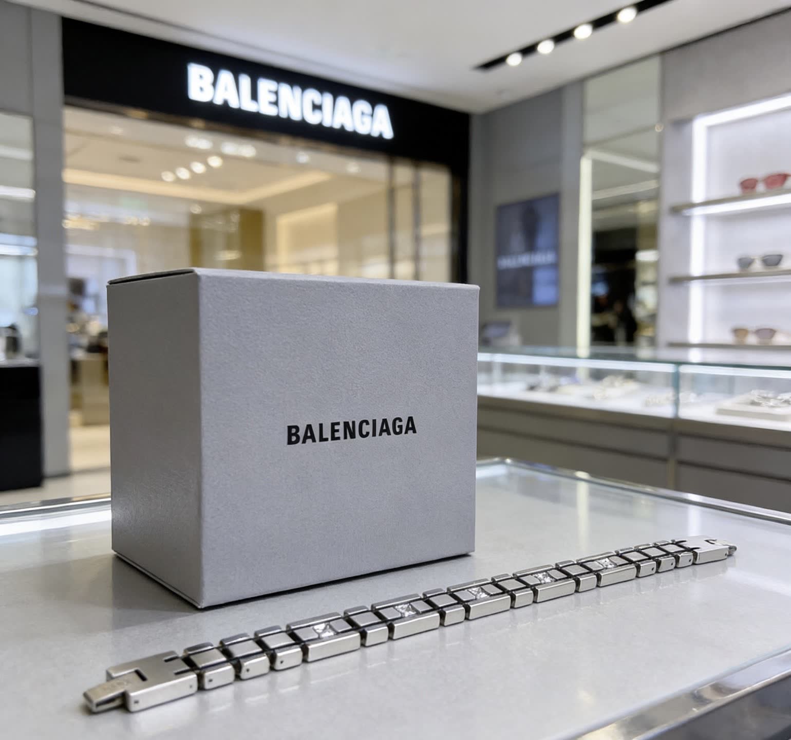 Balenciaga Silver Bracelet