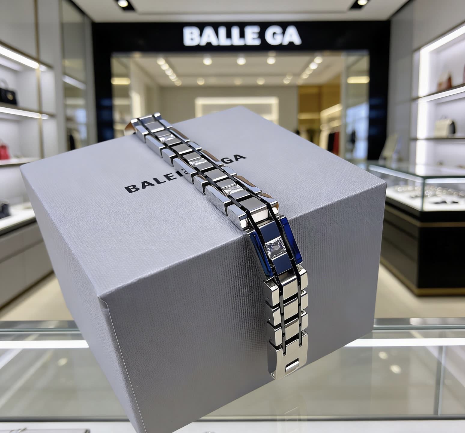 Balenciaga Silver Bracelet