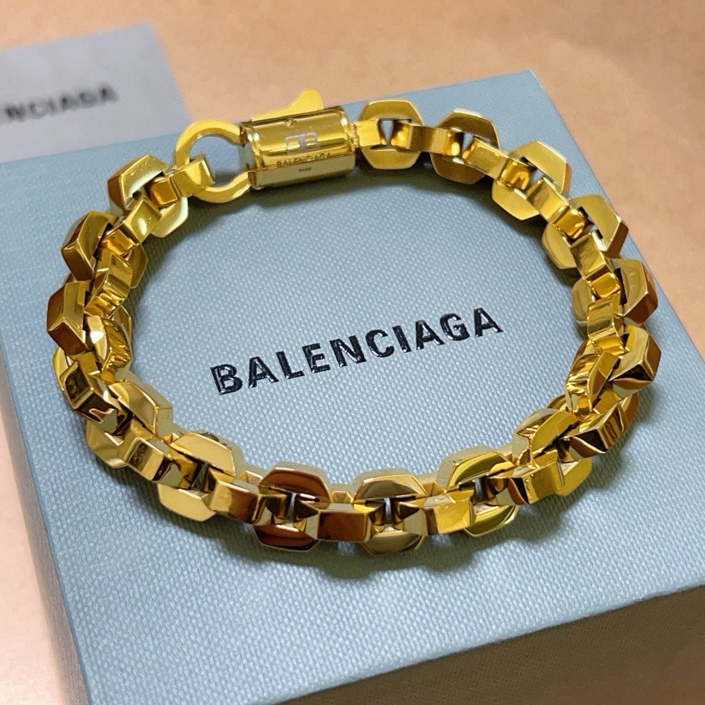 Balenciaga Gold Tone Bracelet Balenciaga Gold Tone Bracelet