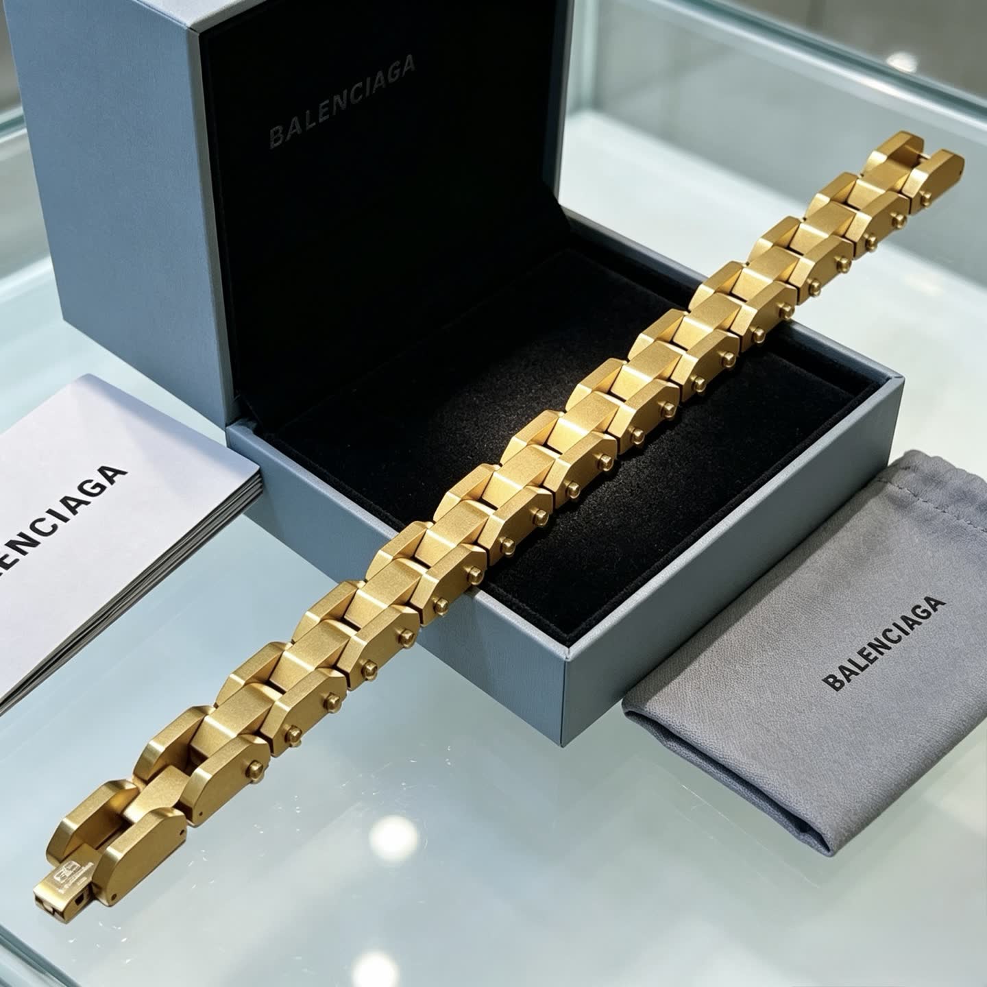 Balenciaga Gold Tone Bracelet Balenciaga Gold Tone Bracelet