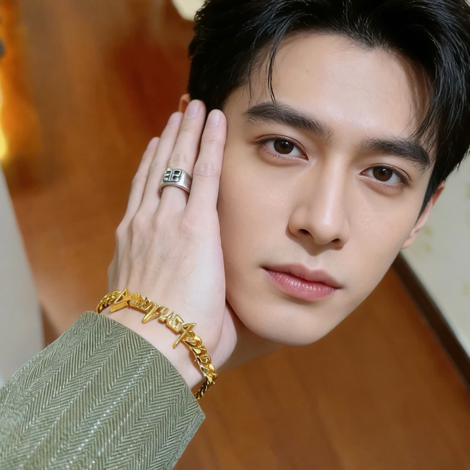 Balenciaga Logo Bracelet