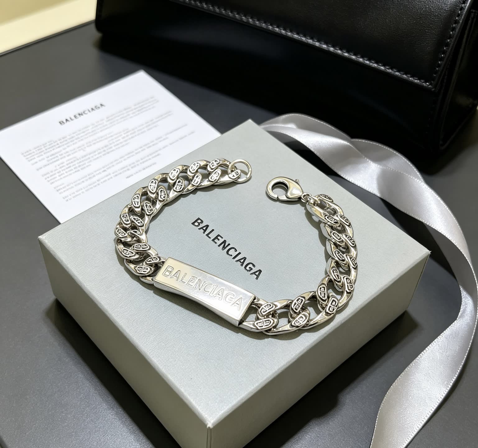 Balenciaga Silver Bracelet