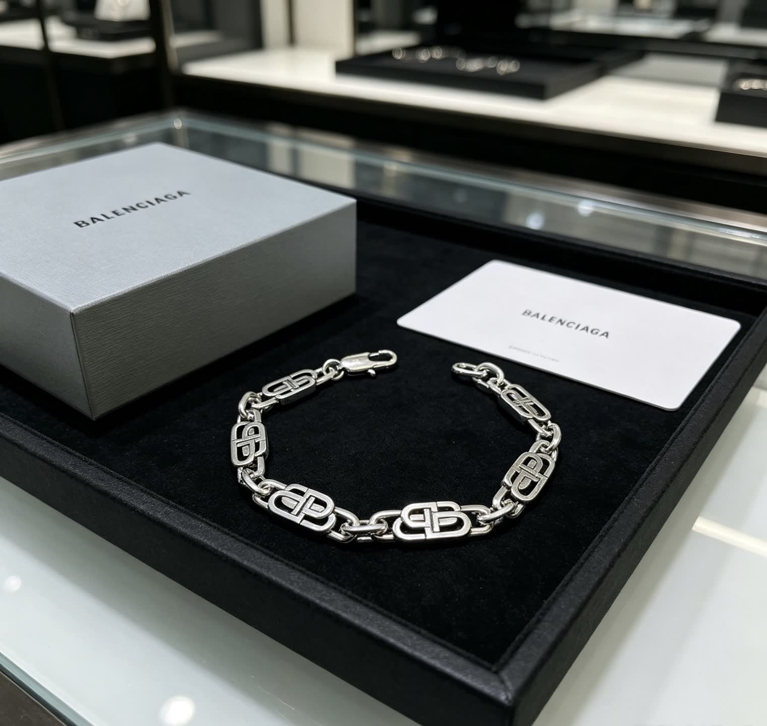 Balenciaga Silver Bracelet