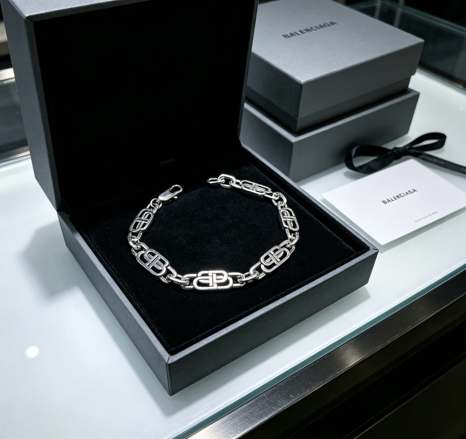 Balenciaga Silver Bracelet