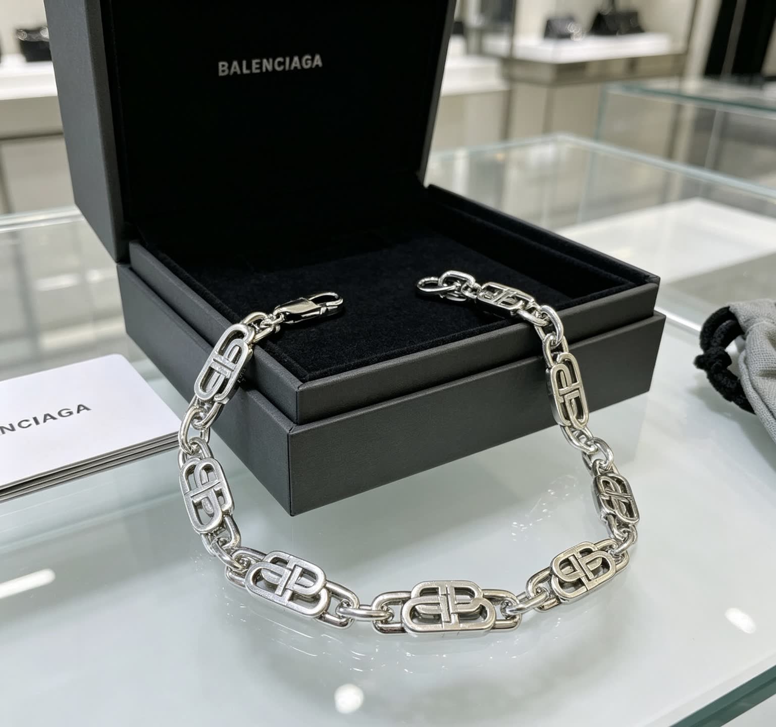 Balenciaga Silver Bracelet