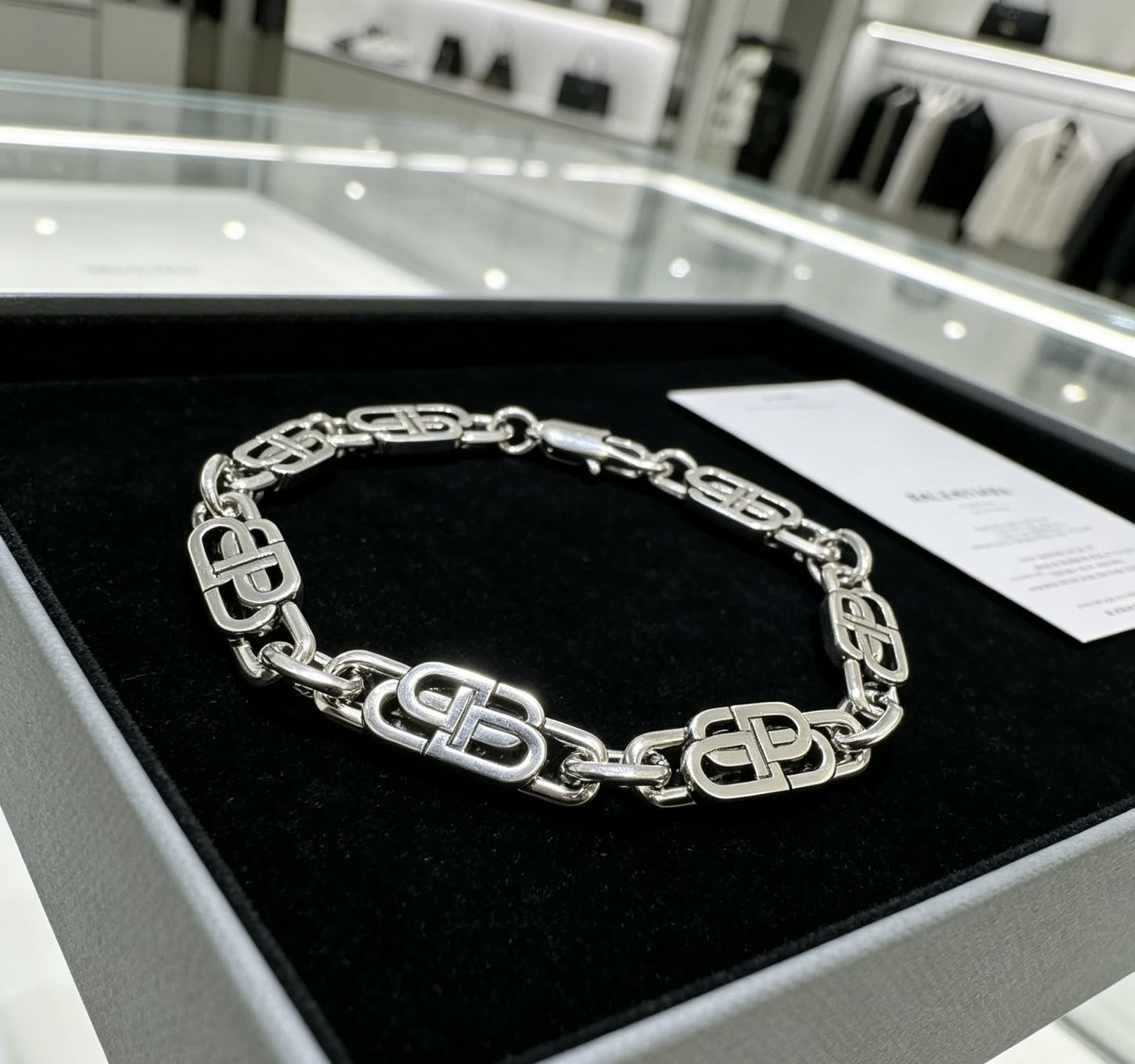 Balenciaga Silver Bracelet