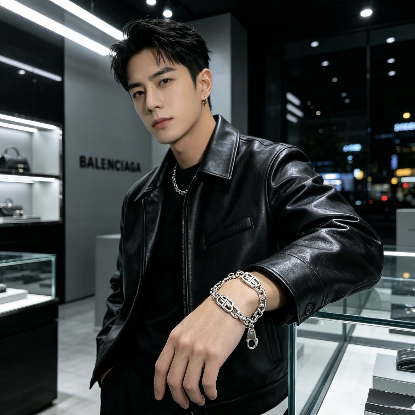 Balenciaga Silver Bracelet