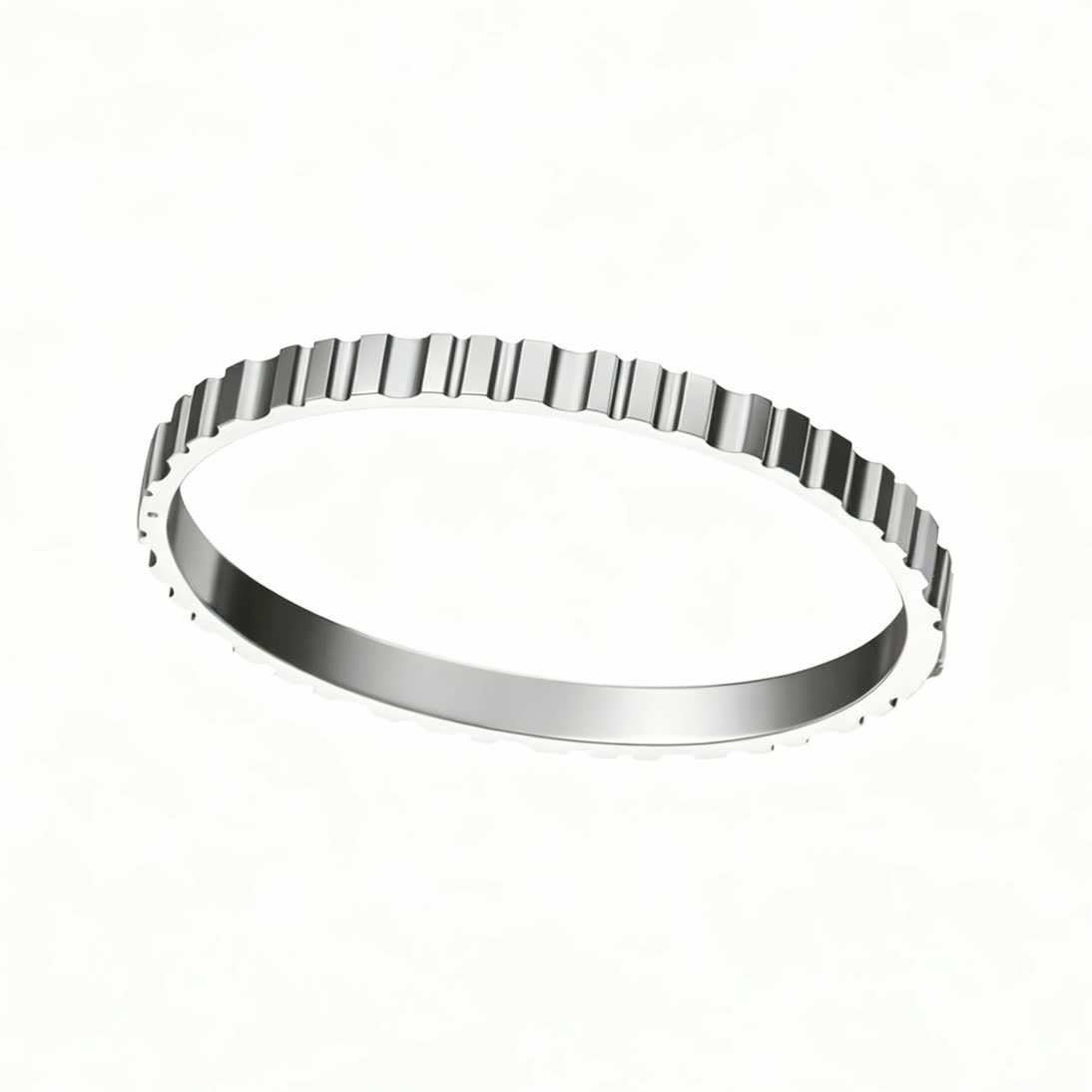 Boucheron Silver Bangle Bracelet