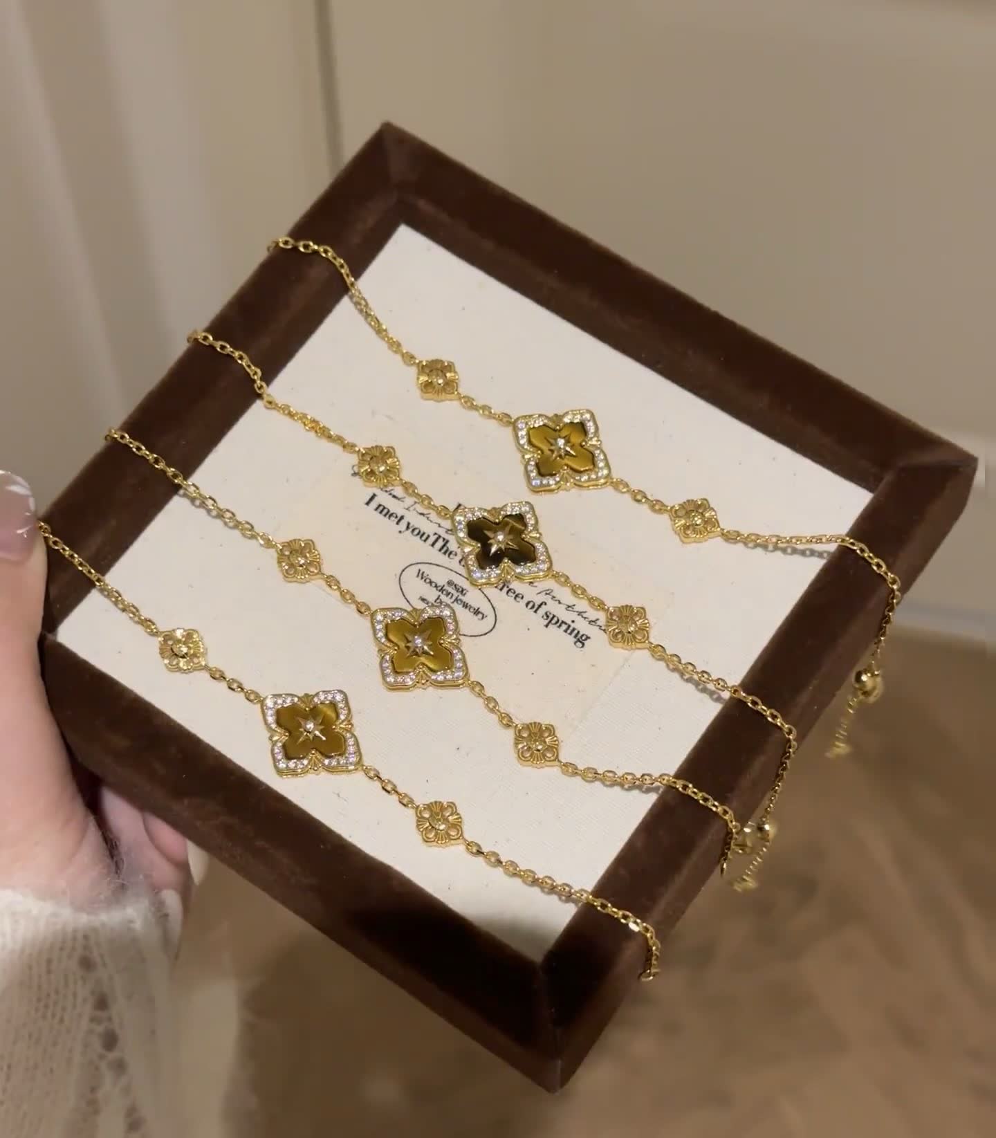 Buccellati Gold Bracelet with Enamel and Diamond Accents